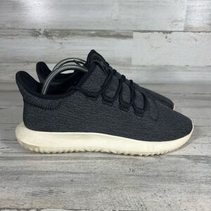 Adidas Tubular Shadow Womens Running Shoes Black Melange White‎ Sole Size 8.5